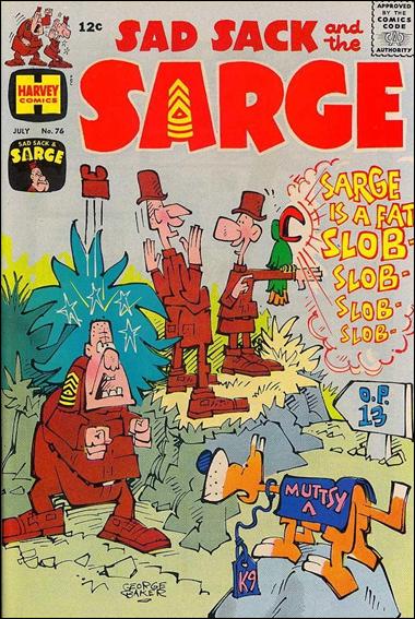 Sad Sack and the Sarge issue 76