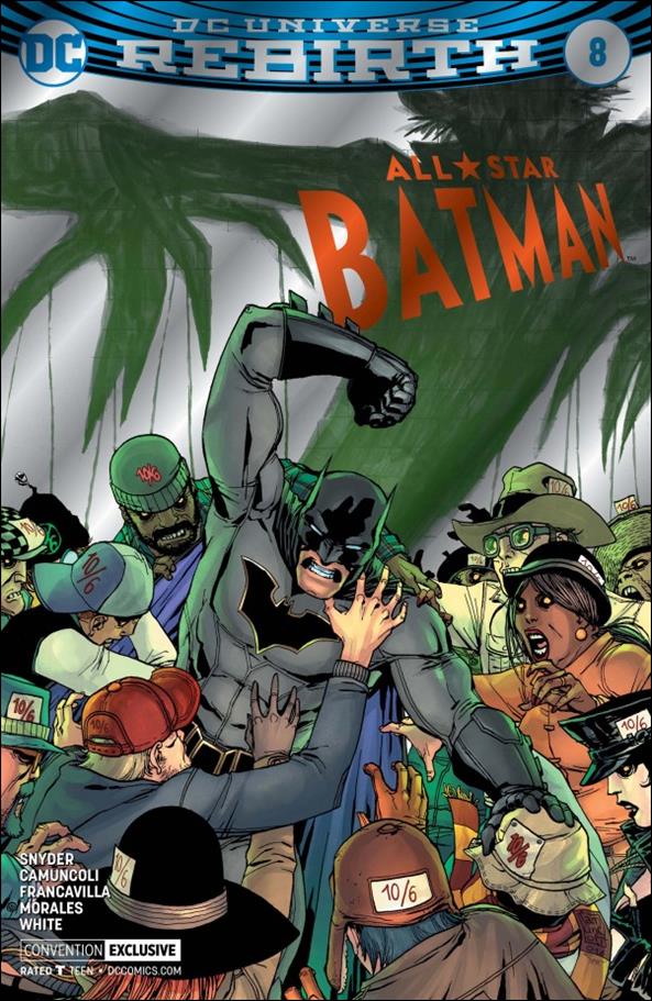 All-Star Batman issue 8-E Giuseppe Camuncoli Wondercon Foil Cover