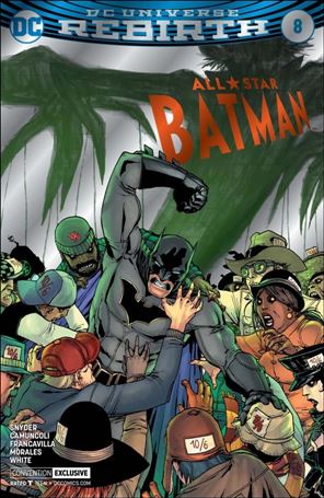 All-Star Batman issue 8-E Giuseppe Camuncoli Wondercon Foil Cover