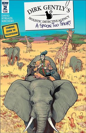 Dirk Gently's Holistic Detective Agency: A Spoon Too Short issue 2 Ilias Kyriazis Cover