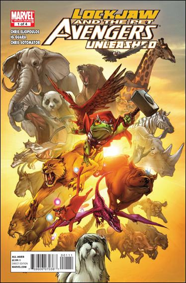 Lockjaw and the Pet Avengers Unleashed issue 1 Ig Guara Cover