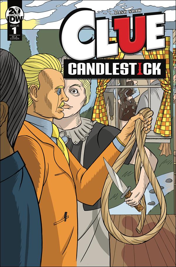 Clue: Candlestick issue 1-B Dash Shaw 1:10 Connecting Cover