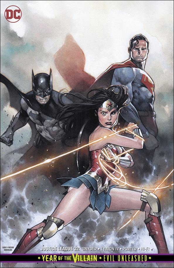 Justice League (2018) issue 32-B Olivier Coipel Cardstock Cover