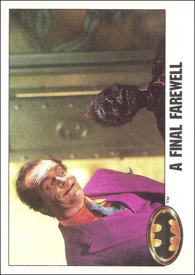 Batman: Series 1 (Base Set) card 52 A Final Farewell