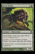 Magic the Gathering: Shards of Alara (Base Set) card 131 Feral Hydra