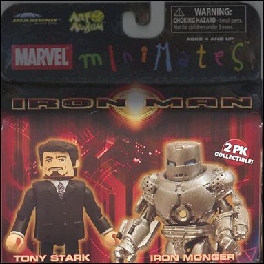 Marvel Minimates figure 59 Tony Stark and Iron Monger