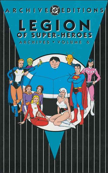 Legion of Super-Heroes Archives issue 6 Dust Jacket