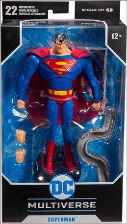 McFarlane DC Multiverse figure Nn21 Superman (The Animated Series)