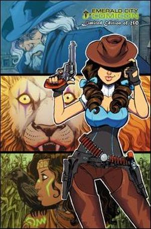 Legend of Oz: The Wicked West (2011) issue 3-C Owen Gieni Emerald City Comicon Cover 1/250