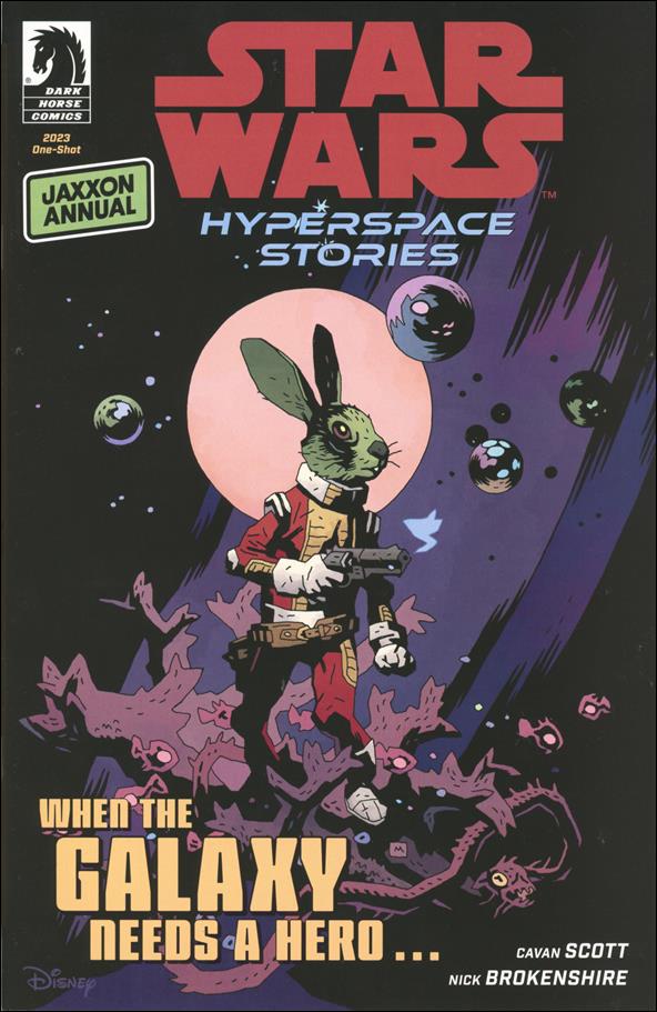 Star Wars Hyperspace Stories Jaxxon Annual 2023 issue 1 Mike Mignola Star Wars Celebration Cover