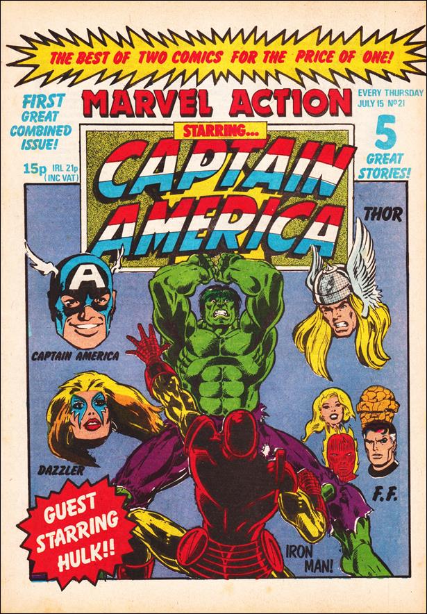 Captain America (UK) issue 21