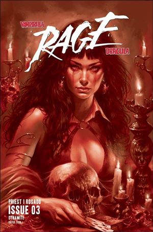 Vampirella / Dracula: Rage issue 3-F Lucio Parrillo 1:10 Tint Cover