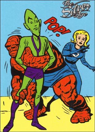 Marvel: The Silver Age (Base Set) card 11 Fantastic Four #11