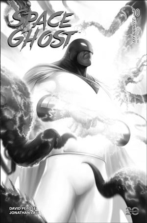 Space Ghost (2024) issue 10-O Francesco Mattina B&W 1:7 Cardstock Cover