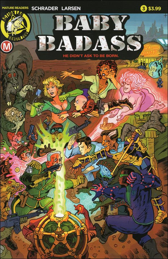 Baby Badass issue 3 Tim Larsen Standard Cover