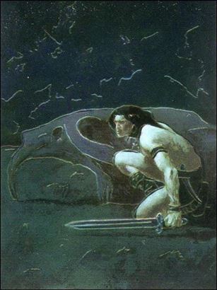 Conan III (Base Set) card 39 Savage Sword #211