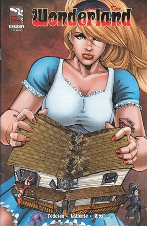 Wonderland Annual issue 2011-B Mike DeBalfo Cover
