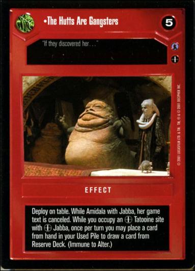 Star Wars: Reflections III (Base Set) card 59 The Hutts Are Gangsters