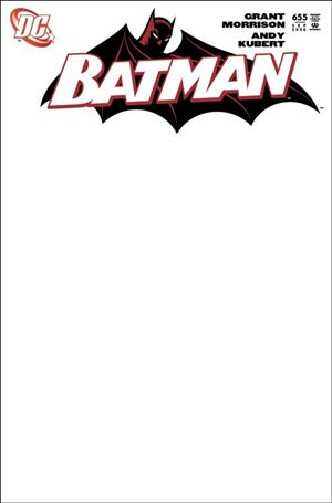 Batman (1940) issue 655-F Facsimile Edition 2025 Blank Sketch Cover