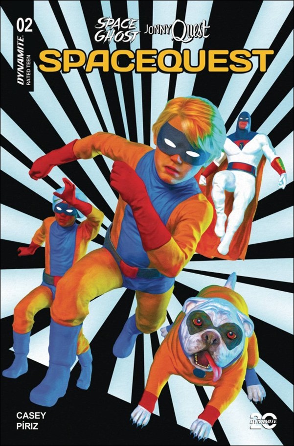 Space Ghost / Jonny Quest: Space Quest issue 2 Mark Spears Cover