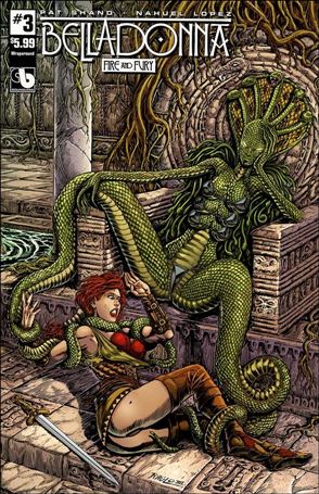 Belladonna: Fire & Fury issue 3-B Raulo Caceres Wraparound Cover