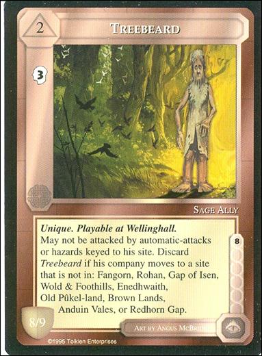 Middle-Earth: The Wizards (Base Set) card 444 Treebeard