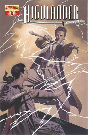 Highlander issue 6 David Michael Beck Standard Cover