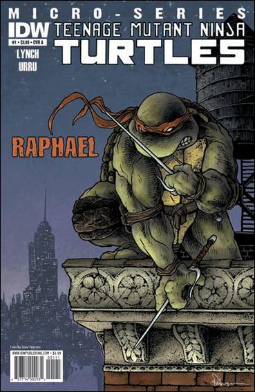 Teenage Mutant Ninja Turtles MicroSeries issue 1 David Peterson Cover