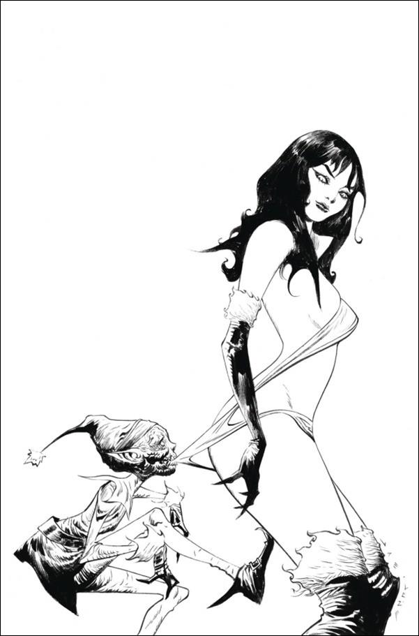 Vampirella Helliday 2024 issue 1-H Jae Lee B&W Virgin 1:20 Cover