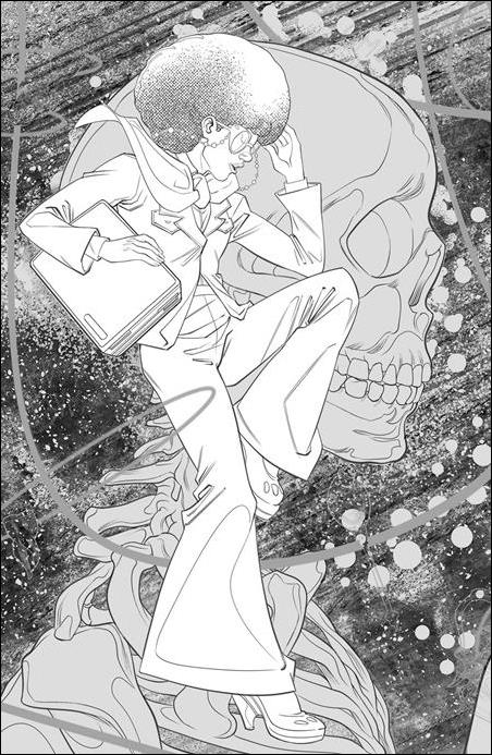 Cabinet issue 3-D Marguerite Sauvage 1:15 B&W Virgin Cover