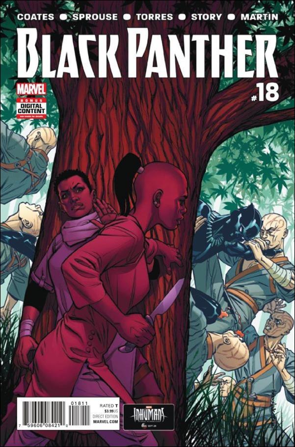 Black Panther (2016) issue 18 Brian Stelfreeze Cover