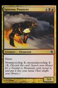 Magic The Gathering: Alara Reborn (Base Set) card 40 Igneous Pouncer