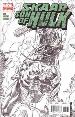 Skaar: Son of Hulk issue 1-F Ron Garney Sketch Cover (3rd Printing)