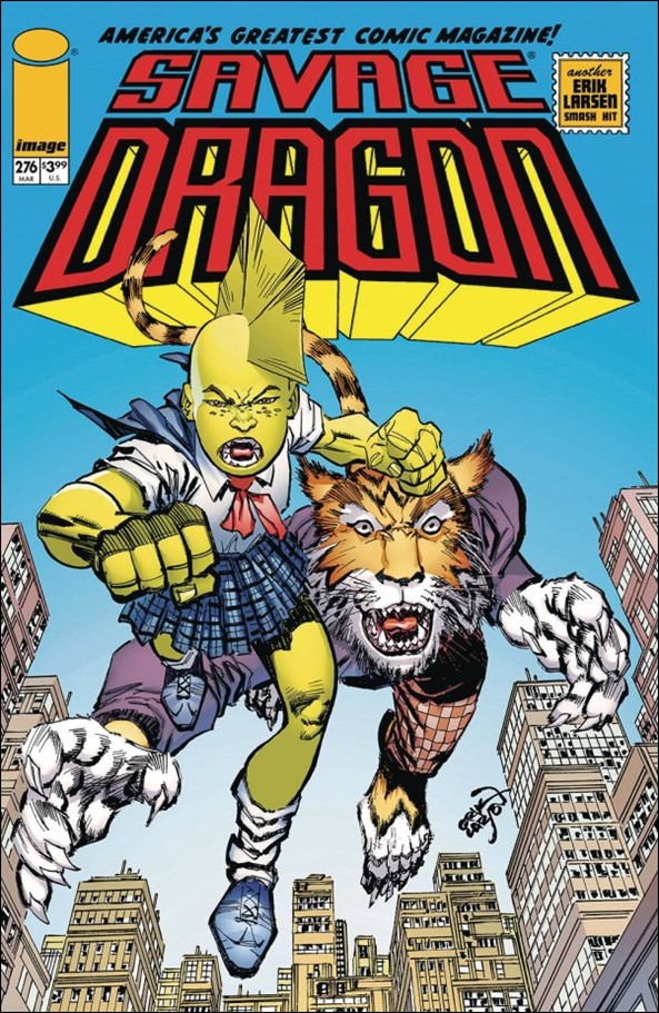 Savage Dragon (1993) issue 276 Erik Larson Cover
