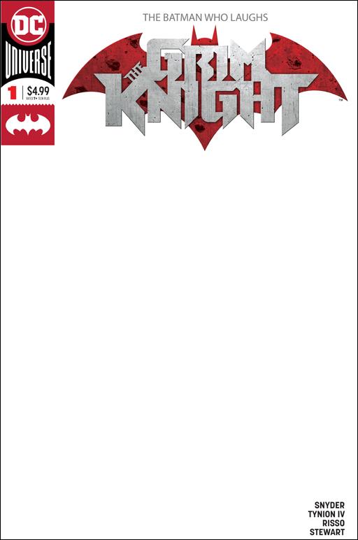 Batman Who Laughs: The Grim Knight issue 1-C Blank/Sketch Cover