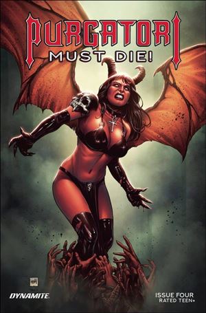 Purgatori Must Die! issue 4-B Mike Krome Cover