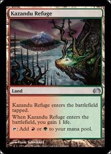 Magic the Gathering: Planechase 2012 Edition (Base Set) card 121 Kazandu Refuge
