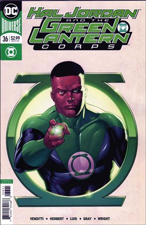 Hal Jordan and the Green Lantern Corps issue 36-B Barry Kitson Cover