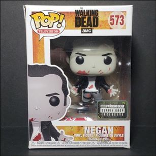 POP! Television figure '573'-B Negan (Black & White TWD Supply Drop Exclusive)