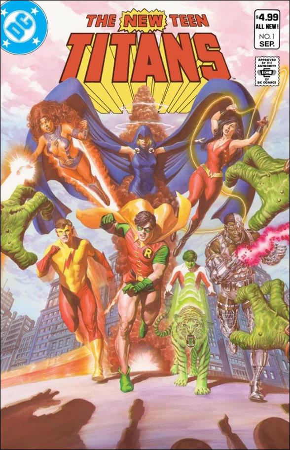 Tales of The Titans issue 1-F Alex Ross SDCC 2023 Exclusive Cover