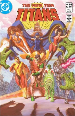 Tales of The Titans issue 1-F Alex Ross SDCC 2023 Exclusive Cover