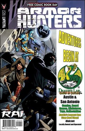 Valiant FCBD 2014 Armor Hunters Special issue nn-BT Dragon's Lair Comics & Fantasy (Austin) Cover