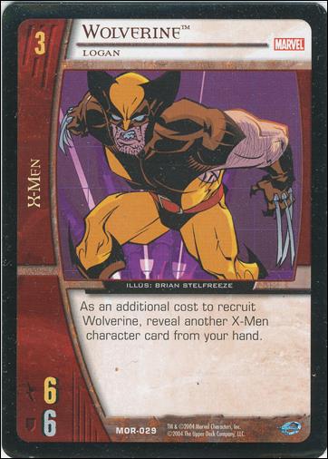 Marvel Origins: VS System (Base Set) card MOR-029-B Wolverine