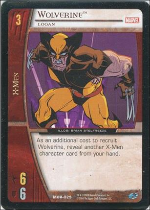 Marvel Origins: VS System (Base Set) card MOR-029-B Wolverine