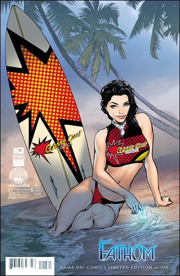 Michael Turner's Fathom (2013) issue 1-D03 Alex Konat Game On! Comics Cover 1/350