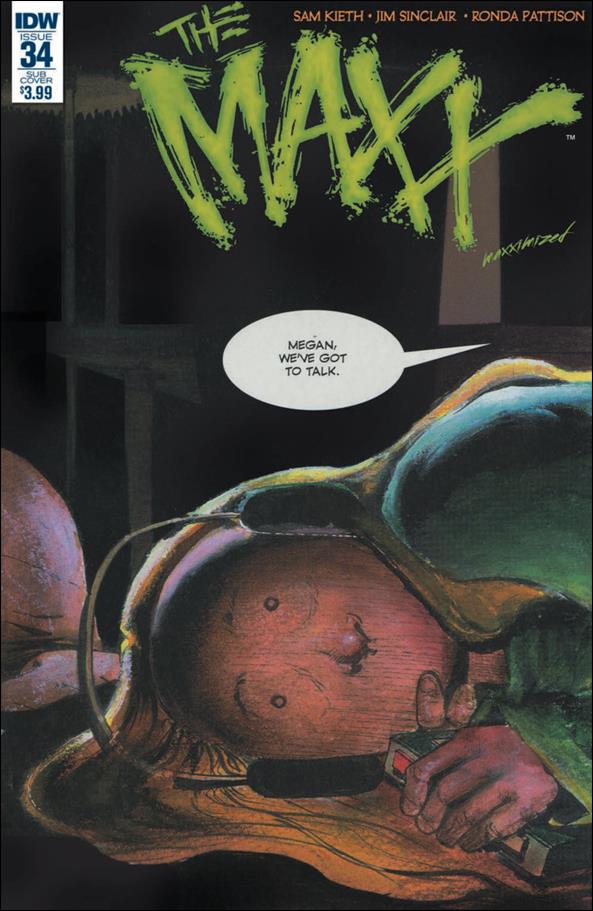 Maxx: Maxximized issue 34-B Subscription Cover