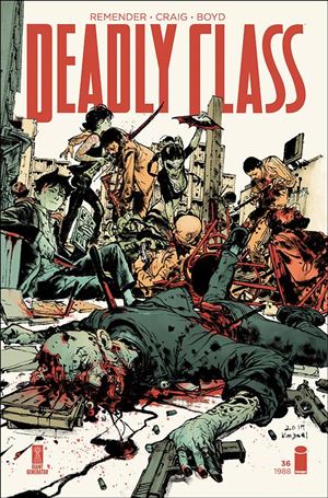 Deadly Class issue 36-B Kim Jung Gi Cover
