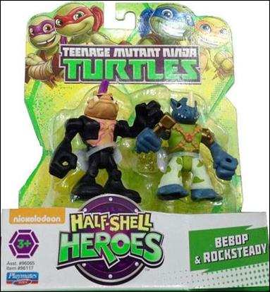 Teenage Mutant Ninja Turtles: Half-Shell Heroes figure 13 Bebop & Rocksteady