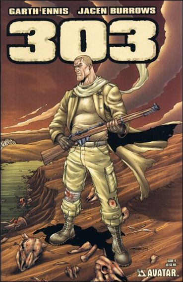 Garth Ennis' 303 issue 4-B Wraparound Cover