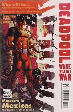 Deadpool: Wade Wilson's War issue 3-B DF (Signed by Duane Swierczynski) 1/100